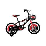 Ümit 1647 Alpına-M-Bmx-V Erkek Çocuk Bisikleti 16 Jant Siyah Kırmızı - Çok Renkli
