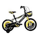 Ümit 1647 Alpına-M-Bmx-V Erkek Çocuk Bisikleti 16 Jant Siyah Sarı Vites Yok - Çok Renkli
