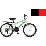 Ümit 2067 Speedo Erkek Çocuk Bisikleti Mtb-V 20 Jant 18 Vites Srn Siyah Kırmızı - Çok Renkli