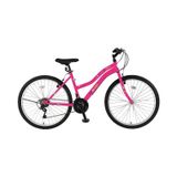Ümit 2434 Explorer Kadın Dağ Bisikleti V 24 Jant 21 Vites Siyah Pembe - Çok Renkli