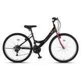 ÜMİT 2600 COLORADO KADIN DAĞ BİSİKLETİ V 26 JANT 21 VİTES SİYAH PEMBE