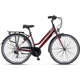 Ümit 2839 Ventura Dmd Lady 28 Jant 21 Vistes Bisiklet Bordo Beyaz - Bordo - Gri - Beyaz