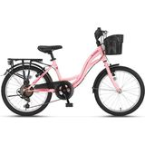 Ümit Alanya 20 Jant Atb V Fren 6 Vites Çocuk Bisikleti Light Pink - Pembe