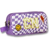 Ümit Çanta 5083 (Smile Desenli - Lila Renkli) Kız Çocuk Kalem Çantası
