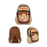 Ümit Çanta Capybara Ilkokul Okul Sırt Çantası – Bej & Kahverengi 30 × 40 × 15
