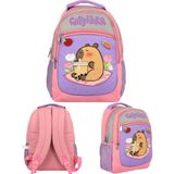 Ümit Çanta Capybara Ilkokul Okul Sırt Çantası Mor – Pembe 30 × 40 × 15