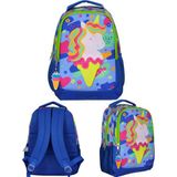 Ümit Çanta Cennec Dondurma Unicorn Sırt Çantası 29X39X14 - Mavi