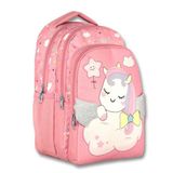 Ümit Çanta Cennec Pembe Simli Kanatlı Unicorn İlkokul Çantası - Kız Çocuk