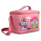 Ümit Çanta Kız Çocuk Beslenme Çantası (Thermo Isı Yalıtımlı) - Unicorn - Pembe Yeşil - 5052