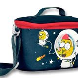 Ümit Çanta Kral Şakir Astronot Isı Yalıtımlı Beslenme Çantası - Lacivert-Kırmızı - Erkek Çocuk