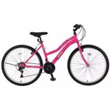 Ümit Explorer Lady 24 Jant 21Vites Bayan Dağ Bisikleti Pembe 41Cm Kadro