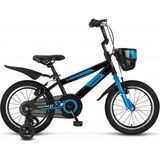 Ümit Faster 16 Jant Erkek Çocuk Bisikleti 1621 (100-120 cm Arası Boy) - Siyah - Mavi