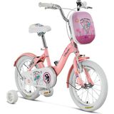 Ümit Hawai 16 Jant Kız Çocuk Bisikleti 1625 (100-120 cm Arası Boy) - Toz Pembe