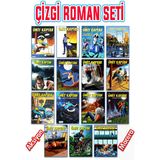 Ümit Kaptan Serisi 15 Kitap'lı Çizgi Roman Seti - 1440 Sayfa
