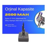 Ümit Maker Dyson V7 SV11 Motorhead Pro Dikey Süpürge 2500 mAh 21.6 V Batarya – Orjinal Uyumlu Uzun Ömürlü, Yüksek Performans Pil