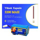 Ümit Maker Fakir Robert Rs Iı 710 Robot Süpürge 14.4V 3200 Mah Batarya – Orjinal Uyumlu Uzun Ömürlü, Yüksek Performans Pil