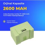 Ümit Maker Irobot Roomba Combo I7+ 2600 Mah 14.4V Robot Süpürge Batarya