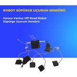 Ümit Maker Karaca Vantuz Off-Road Robot Süpürge Uçurum Sensörü