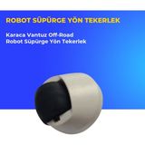 Ümit Maker Karaca Vantuz Off-Road Robot Süpürge Yön Tekerlek