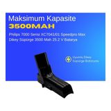 Ümit Maker Philips 7000 Serisi XC7041/01 Speedpro Max Dikey Süpürge 3500 Mah 25.2 V Batarya – Orjinal Uyumlu Uzun Ömürlü, Maksimum Performans Pil