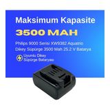 Ümit Maker Philips 9000 Serisi XW9382 Aquatrio Dikey Süpürge 3500 Mah 25.2 V Batarya – Orjinal Uyumlu Uzun Ömürlü, Maksimum Performans Pil
