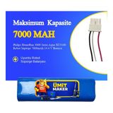 Ümit Maker Philips Homerun 3000 Serisi Aqua XU3100 Robot Süpürge 7000MAH 14.4 V Batarya – Orjinal Uyumlu Uzun Ömürlü, Yüksek Performans Pil