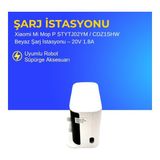 Ümit Maker Xiaomi Mi Mop P STYTJ02YM / CDZ1SHW Beyaz Orjinal Şarj istasyonu Dock Kablo Dahil