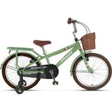 Ümit Stitch 20 Jant Erkek Çocuk Bisikleti 2040 (120-140 cm Boy) - Yeşil - Kahverengi
