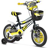 Ümit Trend-Y 14 Jant Çocuk Bisikleti 1402 (80-100 cm Boy) - Siyah - Sarı