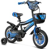 Ümit Trend-Y 14 Jant Erkek Çocuk Bisikleti 1402 (90-110 cm Arası Boy) - Siyah - Mavi - Gri