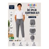 ümitteks iş ve okul kıyafetleri GRİ OKUL ESORTMAN ALTI İKİ İPLİK KONPAK PENYE