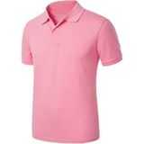 Ümitteks Iş ve Okul Kıyafetleri Unısex Penye Polo Yaka Kısa Kollu Pembe Tişört Çocuk