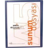 Umix A5 Önden Cepli 20'li Standart Sunum Dosyası Lacivert U1192P-LA