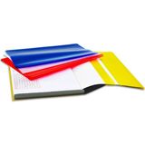 Umıx Hazır Kitap Kabı Bantlı 10'lu Şeffaf - Çok Renkli - Genel - Genel