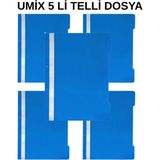 Umix Mavi 5'li Telli Dosya