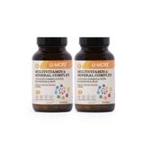 UMore 2'li Avantaj Paketi - Multivitamin 120 Tablet - Kalsiyum, Magnezyum, Demir, Çinko - Vegan & Şekersiz