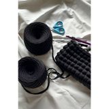 UMRA collection Penye ip 350-400gr siyah penye ip