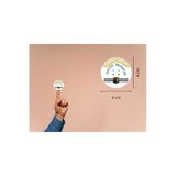 Umrah Mubarak Etiketleri Hediye Sticker Gift Umre Hajj Yuvarlak Mat Etiket 4 Cm (40 Adet)