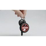 Ümraniye 3D Motogift Suzuki Uyumlu Jant/lastik Detaylı Motosiklet Anahtarlığı - Kırmızı