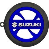 Ümraniye 3D Motogift Suzuki Uyumlu Jant/lastik Detaylı Motosiklet Anahtarlığı - Mavi