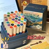 Ümraniye Hobi Sanat Art Walker Akrilik Marker Kalem Seti 36 Renk