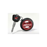 Ümraniye3d Honda ADV 350 Logolu Özel Tasarım Lastik Detaylı Motosiklet Anahtarlığı