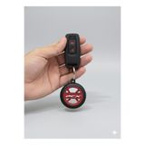 Ümraniye3d Honda PCX Logolu Özel Tasarım Lastik Detaylı Motosiklet Anahtarlığı