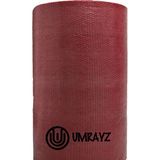 Umrayz 100 cm x 50 m 100 gr Üç Kat Kalın Kırmızı Renkli Balonlu Pat Pat Naylon