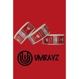 Umrayz 3 Adet Dikkat Kırılır Etiketli Bant 45 mm x 100 m Hotmelt Koli Bandı