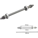 Umt Arka Mil Fat Bıke Rulmanlı 240 Mm Mıl-901