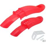 Umt Bisiklet Çamurluk - 16-20 Jant- Bmx, Plastik, Farklı Renk Seçenekler - Kırmızı
