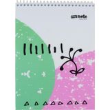 Umur A4 Bloknot Spiralli Mynote Zippy Kareli 80 Yaprak Uc37300-K (6 Lı Paket)