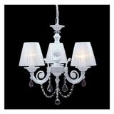 Umur Aydınlatma Senay 3'lü Abajurlu Minimalist Beyaz Avize