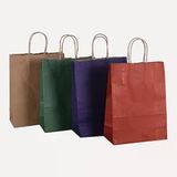 Umur Karton Çanta 12X32x40 A.pembe 90 Gr Beyaz Kraft--25 Li